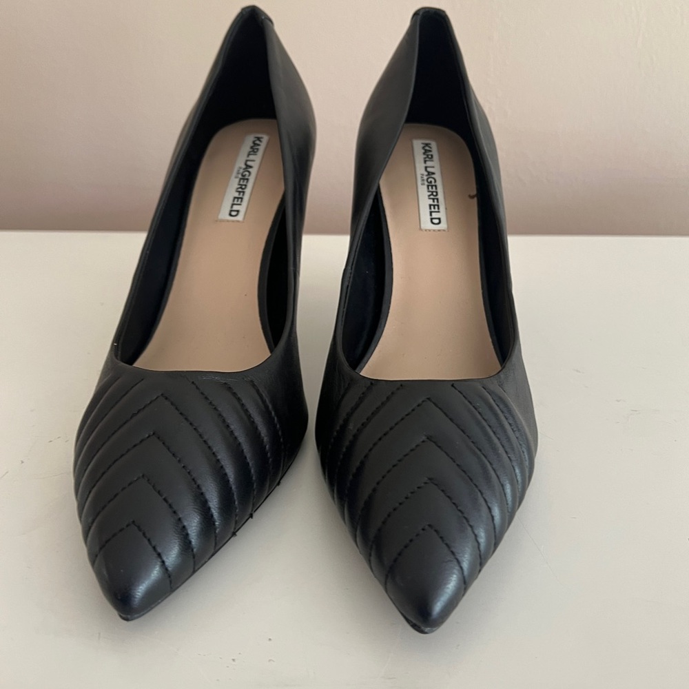 Karl Lagerfeld Black Women's Shoes